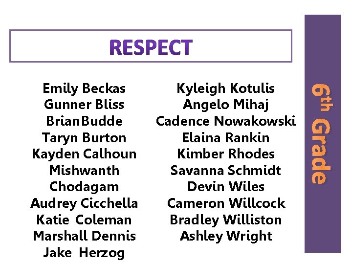 Kyleigh Kotulis Angelo Mihaj Cadence Nowakowski Elaina Rankin Kimber Rhodes Savanna Schmidt Devin Wiles Kyleigh Kotulis Angelo Mihaj Cadence Nowakowski Elaina Rankin Kimber Rhodes Savanna Schmidt Devin Wiles