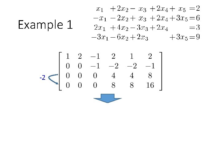 Example 1 -2 
