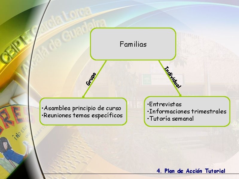 up Gr al • Asamblea principio de curso • Reuniones temas específicos idu div