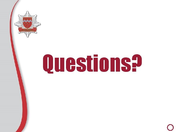 Questions? 