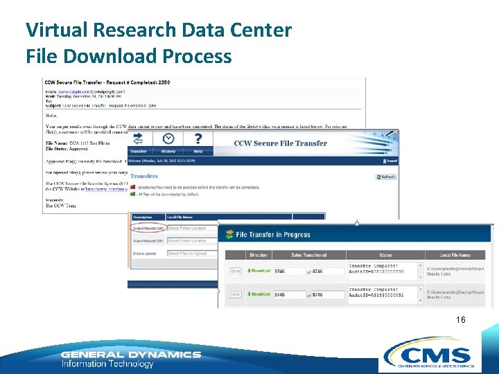 Virtual Research Data Center File Download Process 16 