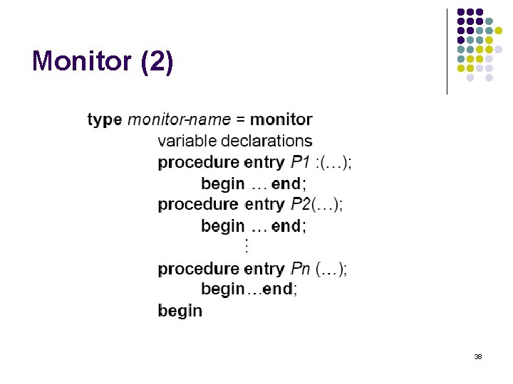 Monitor (2) 38 