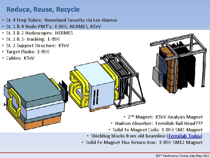 Reduce, Reuse, Recycle • • St. 4 Prop Tubes: Homeland Security via Los Alamos