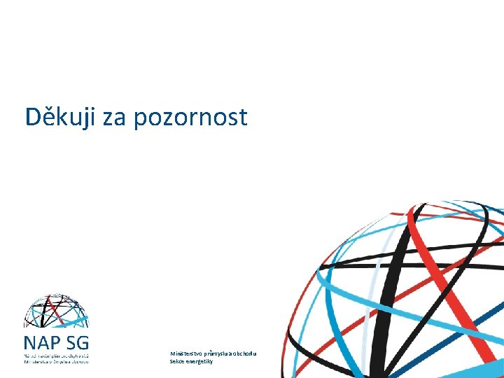 Děkuji za pozornost Jednání Think Tanku NAP SG 16. září 2020 Ministerstvo průmyslu a