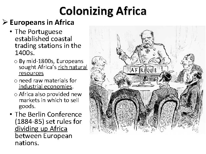 European Africanization Todays Issues Africa European colonialism of the 1800