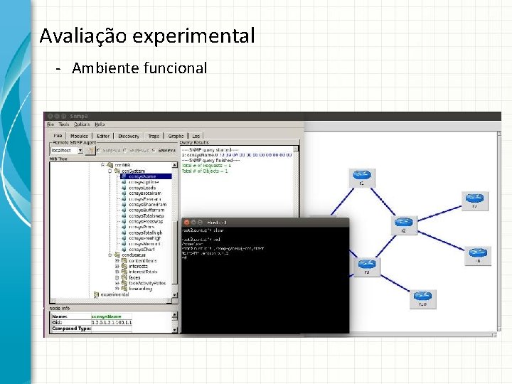 Avaliação experimental - Ambiente funcional 