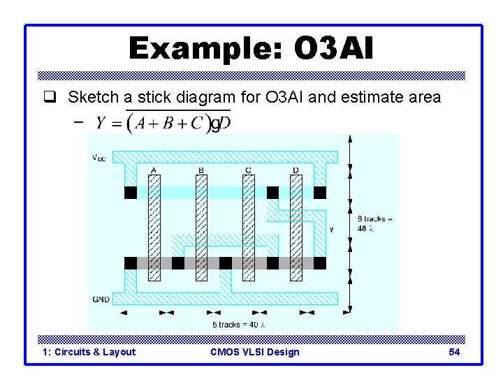 Example: O 3 AI q Sketch a stick diagram for O 3 AI and Example: O 3 AI q Sketch a stick diagram for O 3 AI and