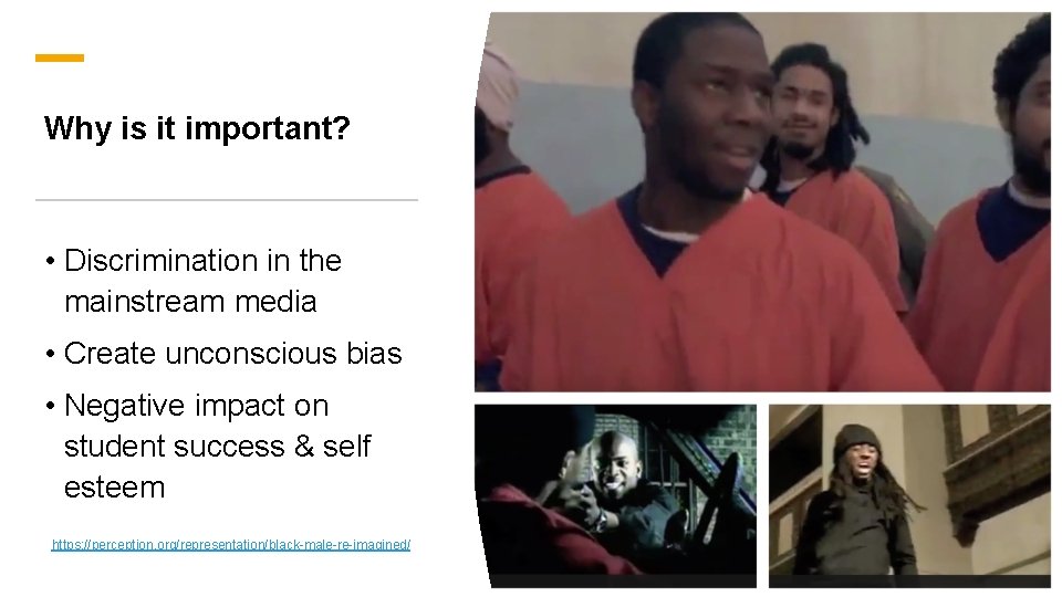 Why is it important? • Discrimination in the mainstream media • Create unconscious bias