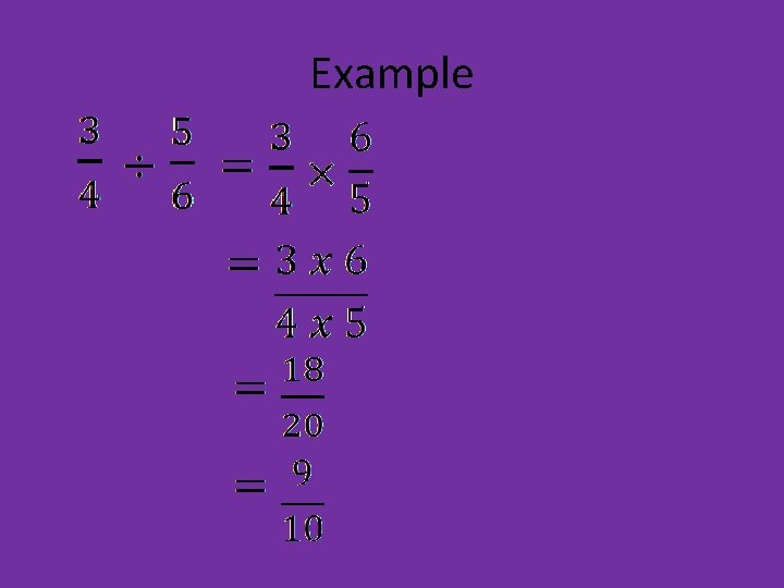Example Example