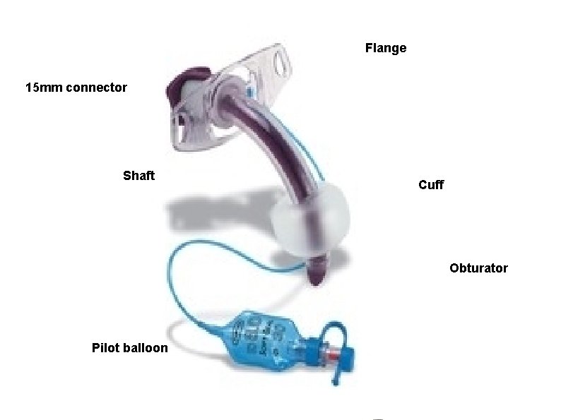 Flange 15 mm connector Shaft Cuff Obturator Pilot balloon 