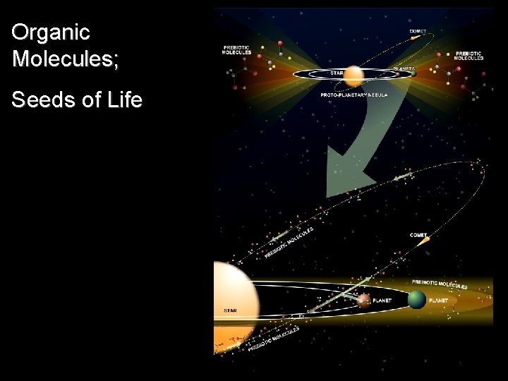 Organic Molecules; Seeds of Life NRAO/AUI/NSF 43 