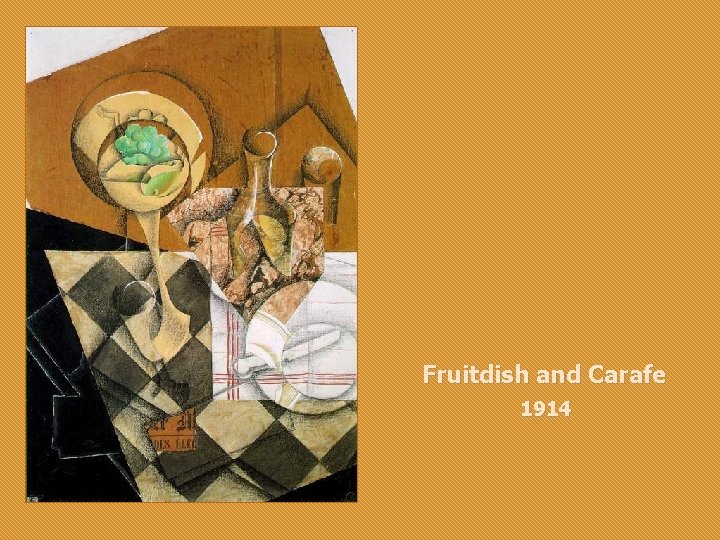Fruitdish and Carafe 1914 