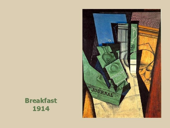 Breakfast 1914 
