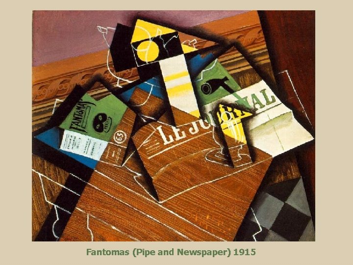 Fantomas (Pipe and Newspaper) 1915 