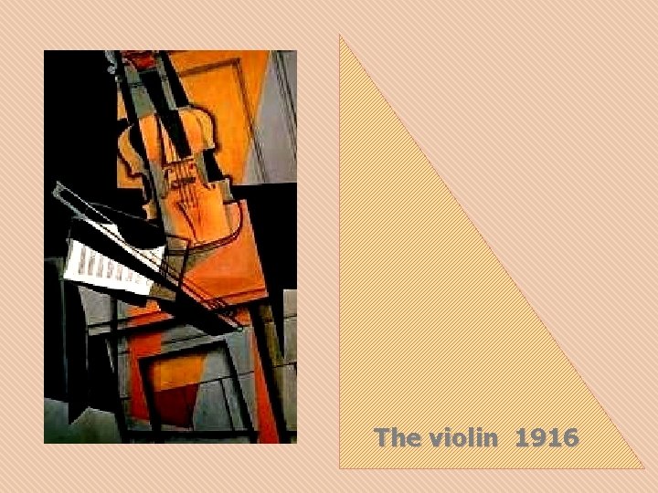 The violin 1916 