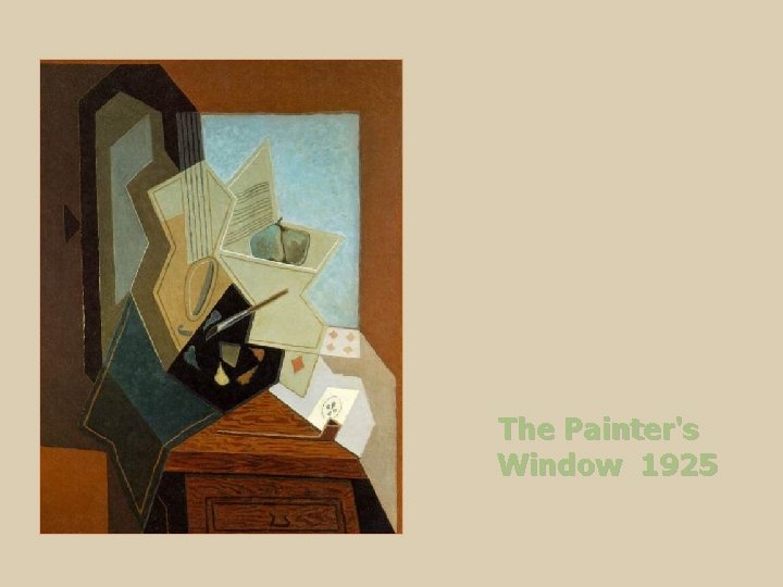 The Painter's Window 1925 