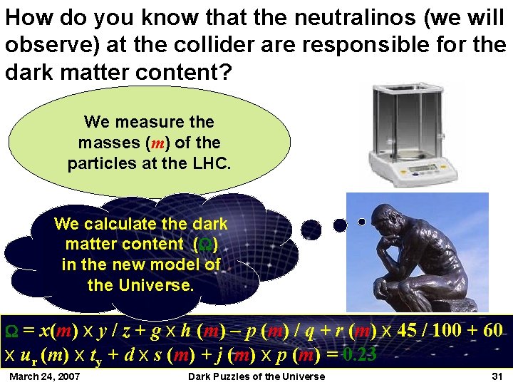 How do you know that the neutralinos (we will observe) at the collider are