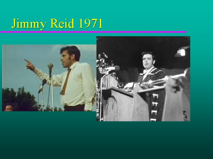 Jimmy Reid 1971 