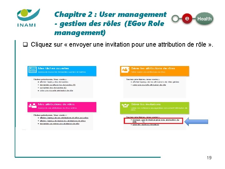 Chapitre 2 : User management - gestion des rôles (EGov Role management) q Cliquez