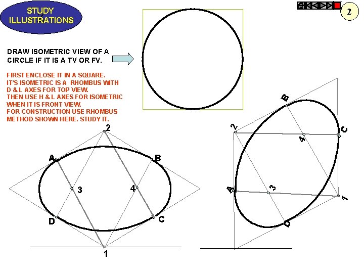 STUDY Z ILLUSTRATIONS 2 DRAW ISOMETRIC VIEW OF A CIRCLE IF IT IS A