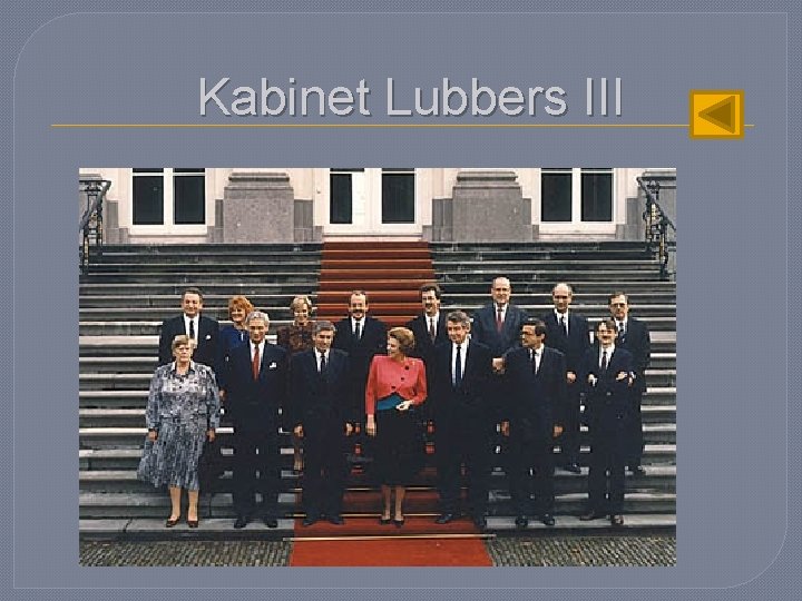 Kabinet Lubbers III 