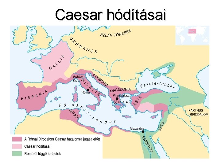 Caesar hódításai 