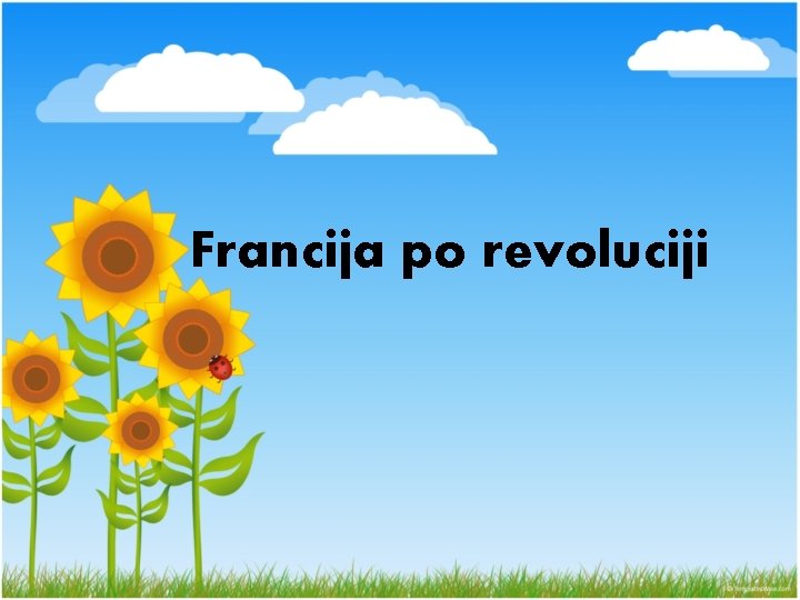 Francija po revoluciji 