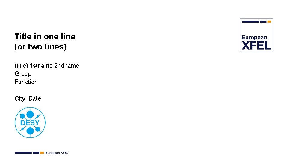 Title in one line (or two lines) (title) 1 stname 2 ndname Group Function Title in one line (or two lines) (title) 1 stname 2 ndname Group Function