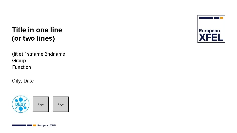 Title in one line (or two lines) (title) 1 stname 2 ndname Group Function Title in one line (or two lines) (title) 1 stname 2 ndname Group Function