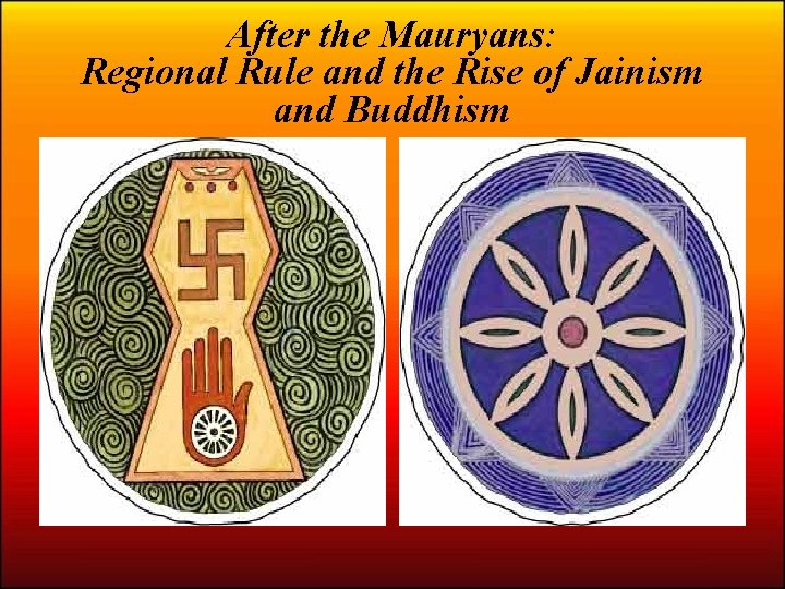 After the Mauryans: Regional Rule and the Rise of Jainism and Buddhism 