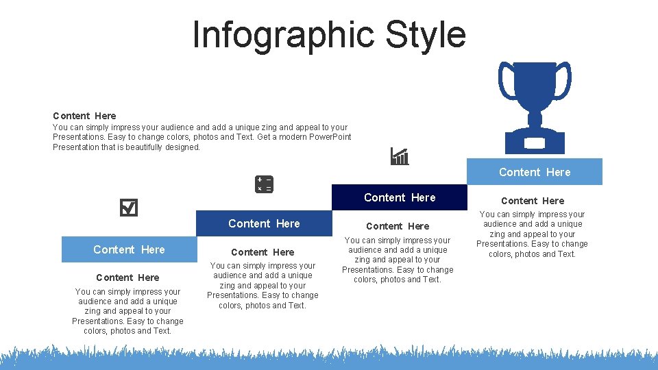 Infographic Style Content Here You can simply impress your audience and add a unique