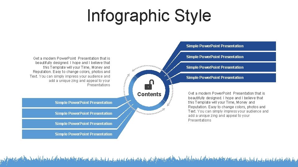 Infographic Style Simple Power. Point Presentation Get a modern Power. Point Presentation that is
