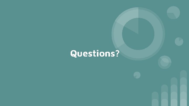 Questions? 