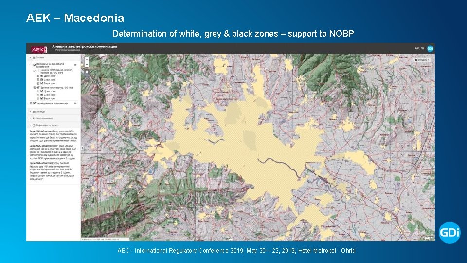 AEK – Macedonia Determination of white, grey & black zones – support to NOBP