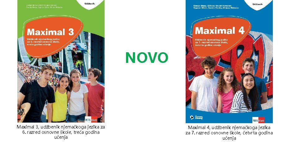 NOVO Maximal 3, udžbenik njemačkoga jezika za 6. razred osnovne škole, treća godina učenja