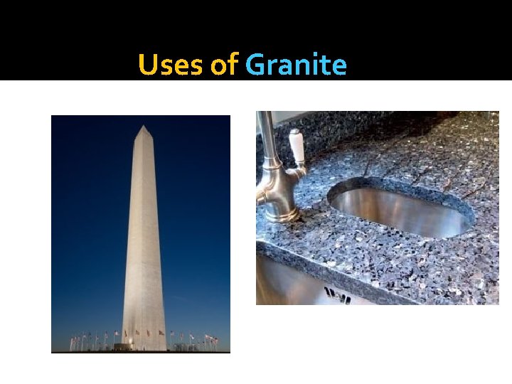 Uses of Granite 