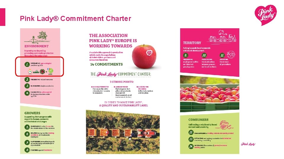 Pink Lady® Commitment Charter PRÉSENTATION PPT 