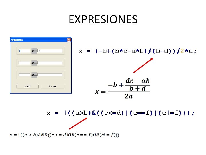 EXPRESIONES 