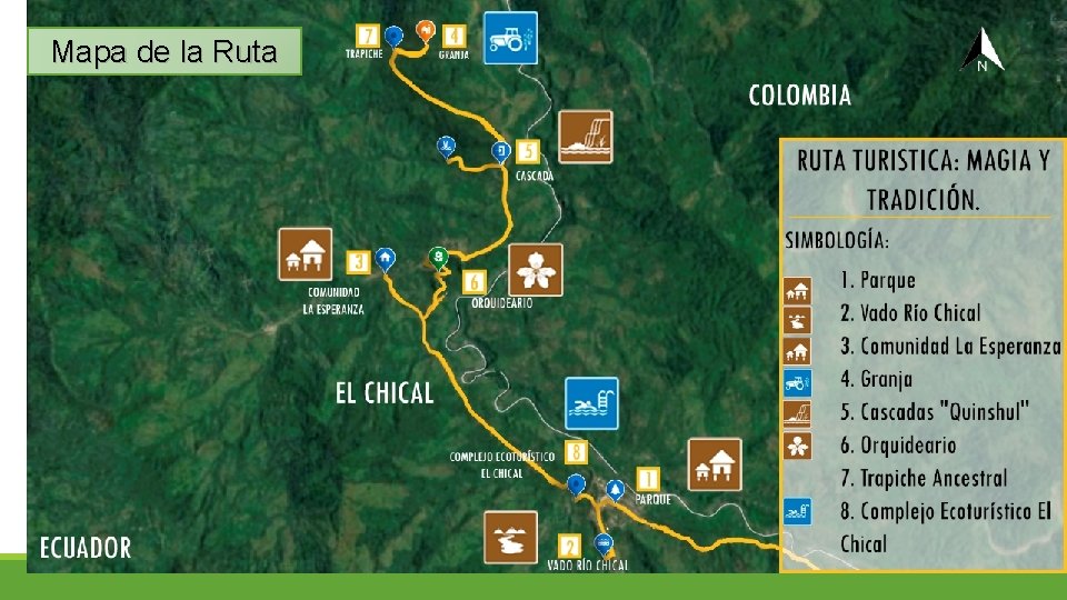 Mapa de la Ruta 