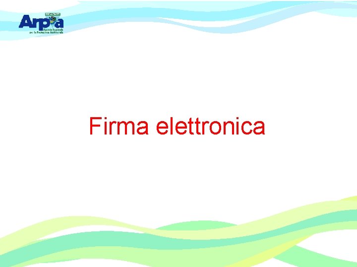 Firma elettronica 