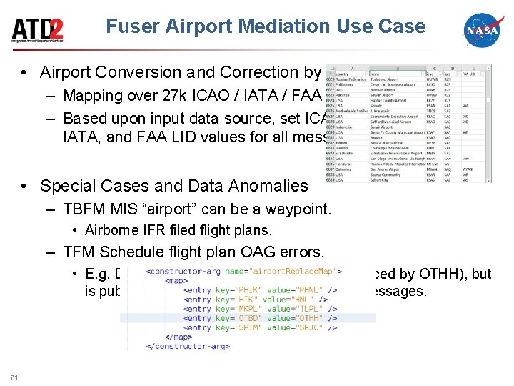 Fuser Airport Mediation Use Case • Airport Conversion and Correction by Source – Mapping