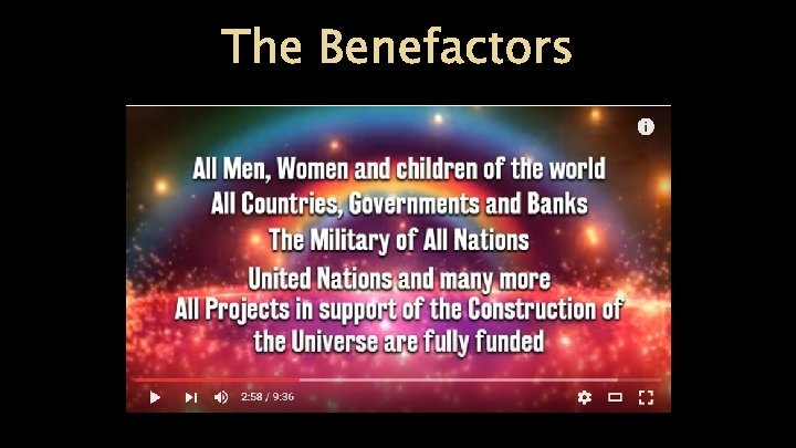 The Benefactors 