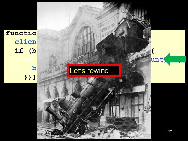 Schematic DAO Code function withdraw(uint amount) { client = msg. sender; if (balance[client] >=