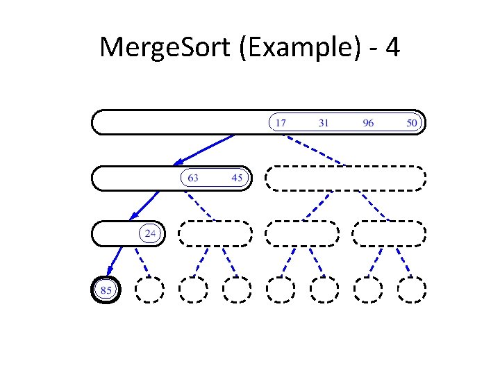 Merge. Sort (Example) - 4 