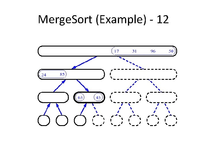 Merge. Sort (Example) - 12 