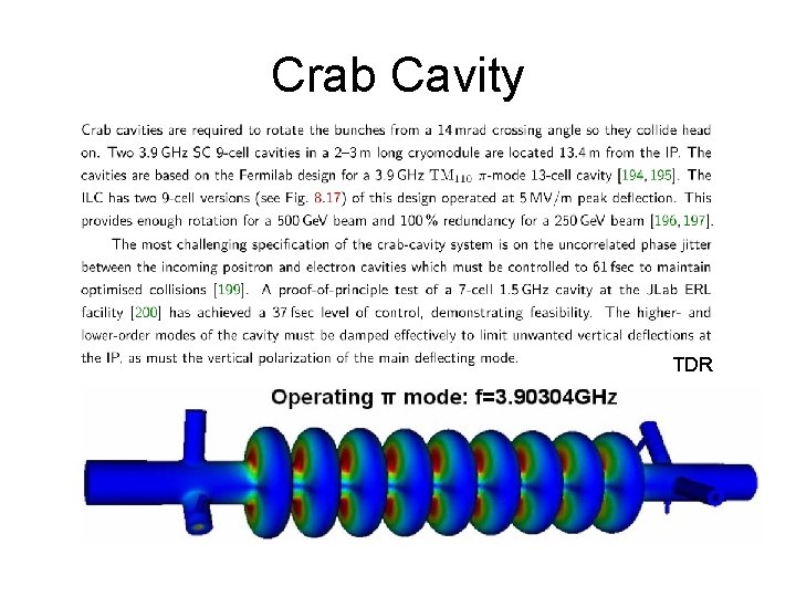 Crab Cavity TDR 