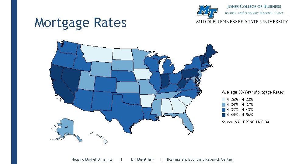 Mortgage Rates Average 30 -Year Mortgage Rates 4. 26% 4. 34% 4. 38% 4.