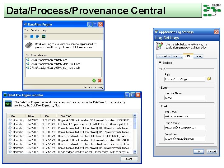 Data/Process/Provenance Central 