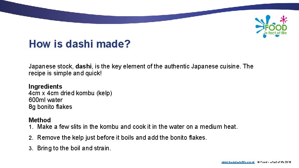 How is dashi made? Japanese stock, dashi, is the key element of the authentic