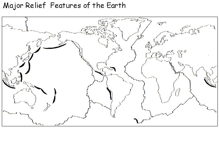 Major Relief Features of the Earth 